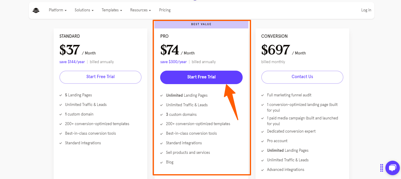 Leadpages Pricing