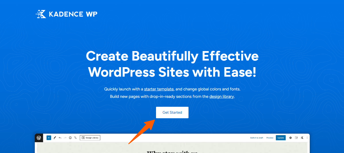 Get Started With Kadence Wp