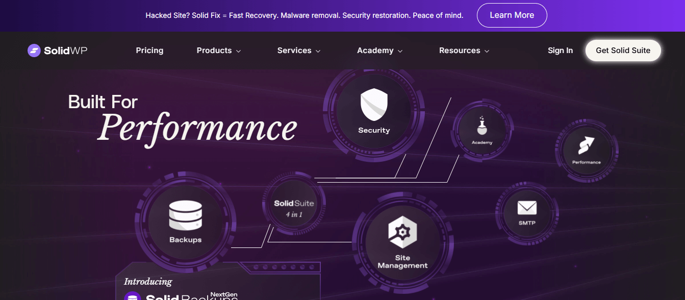 SolidWp Homepage